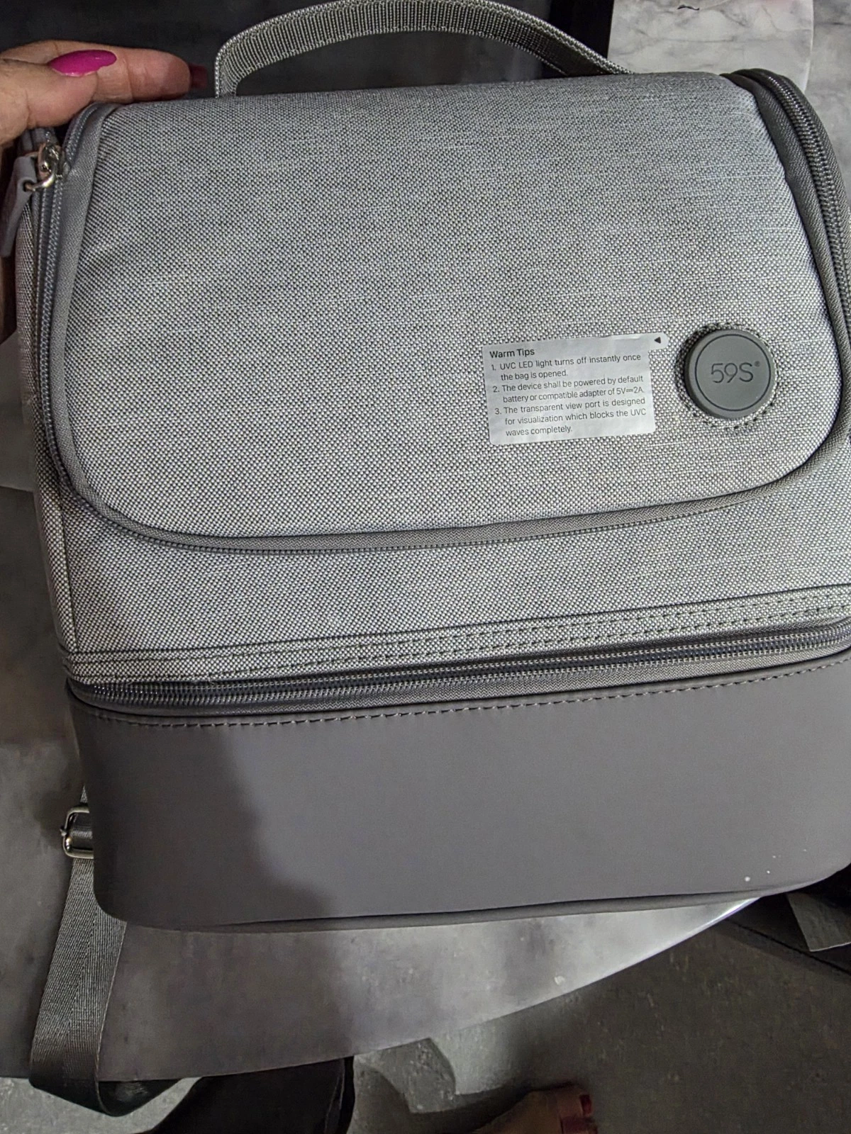 UV Portable Steriliser Travel Bag