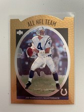 1996 Upper Deck Silver Collection - Jim Harbaugh - Colts - All NFL Team