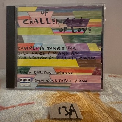 Lucy Shelton   Of Challenge & Of Love CD 1997 Classical Vocal KOCH