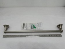 NEW Delta Crestfield 24" Towel Bar - BRUSHED NICKEL - 138031 no box, cosmetic 