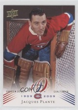 2008-09 Upper Deck Montreal Canadiens Centennial Set Jacques Plante #33 HOF 1x1
