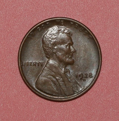 1928 D Lincoln Wheat Cent - UNC