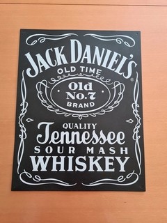 Blechschild Retro Jack Daniels