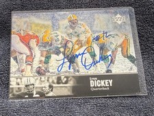 Lynn Dickey 1997 Upper Deck Legends Auto AL-100 Packers