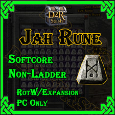 Jah Rune - Diablo 2 Resurrected Expansion RoT...