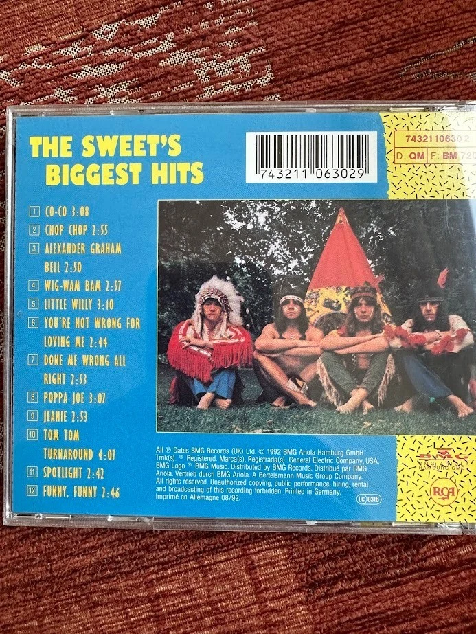 The Sweet'S Biggest Hits von Sweet | CD | Zustand sehr gut - Bild 2 von 4