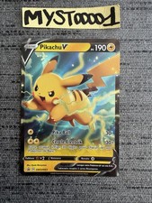 Carte Pokémon Pikachu V SWSH063 Promo Épée Bouclier Français Occasion 