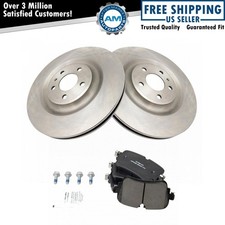 Brake Pads & Rotors Kit Fits 2019-2020 Audi A8 Quattro 2019 e-tron 2017-20 Q7 Q8