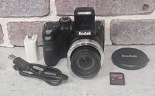 Kodak PIXPRO AZ421 16 MP 42x Zoom Digital Camera Black Works w/ Memory Card