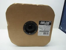 Reel Rip-Tie W-60-1SP-BK 600 Ft L Cut-To-Length Hook-&-Loop Cable