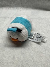 Disney White/Blue Donald Duck Tsum Tsum Stuffed Animal Plush Good Used Toy