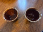 set of 2 Hull custard cups Hull USA ovenproof excellent condition
