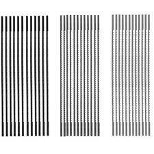5 Inch Plain End Scroll Saw Blade Set, 36 Pack (28TPI, 12 TPI, 10TPI)