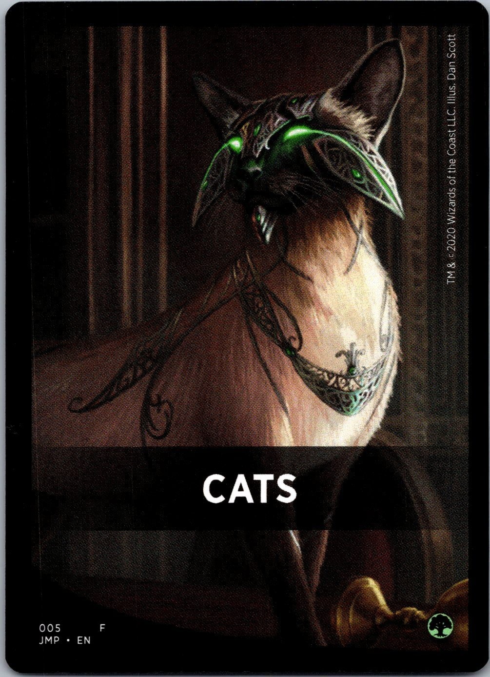 Magic Cats Theme Card Jumpstart 5 Lightly Played