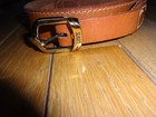 Vintage Levi's Women's Tan Leather Belt 3411-33 Large - Made in USA — photo 2