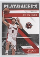 2010-11 Prestige Playmakers Jose Calderon #4 0a1