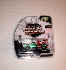 GREENLIGHT 1971 Chevrolet C-30 Dually Wrecker-- CHROME GREEN CHASE--Phillips 66