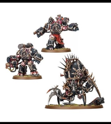 40K Chaos Space Marines Warpforged NIB