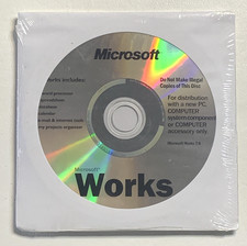 Microsoft Works 7.0 Money 2004 Standard - New Sealed