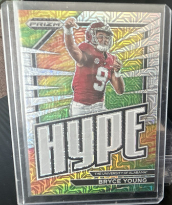 Bryce Young Prizm Draft Picks Alabama crimson tide  Hype Mojo #’d 09/25 SP 1/1