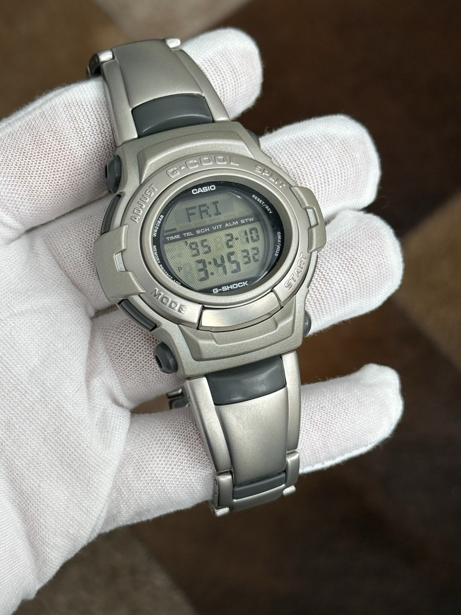 NOS Rare Vintage Casio G-Shock G-Cool GT-008 Men's Digital Sports