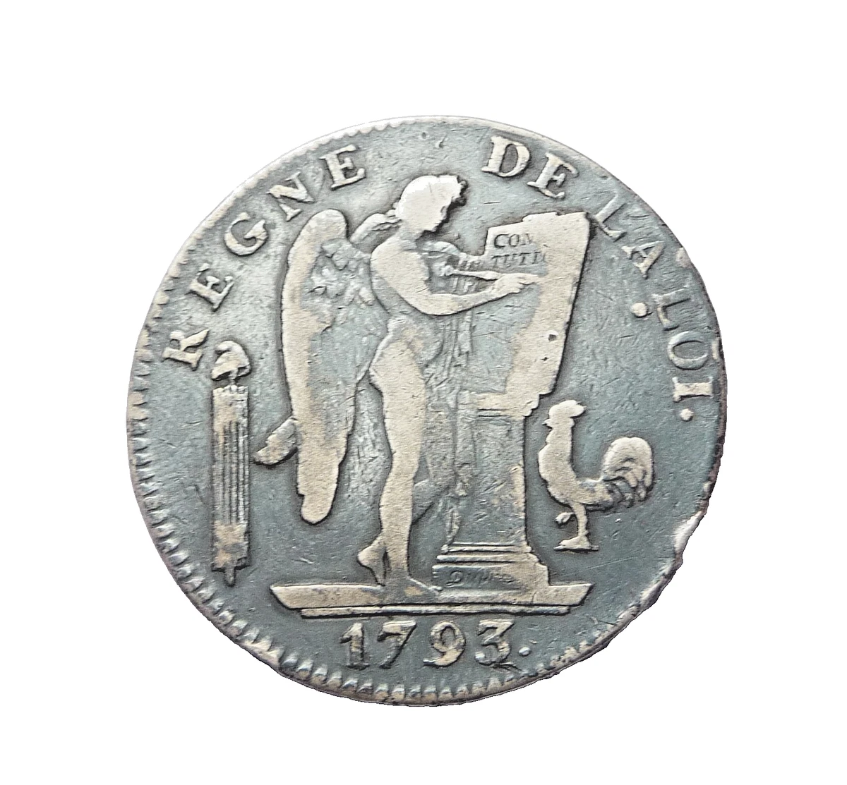 Pièce 15 Sols Louis XVI Roi des Français An 3 et An 4 - Pièce en Argent