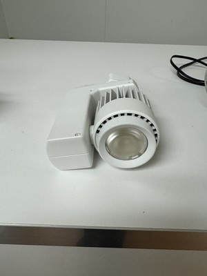 Amerlux Hornet HP LED Track Light   4000K   Medium Flood   White Finish