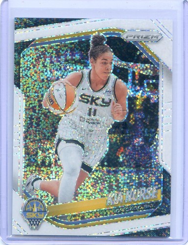 2025 Panini Prizm WNBA KIA NURSE #24 White Sparkle Prizm SP SKY