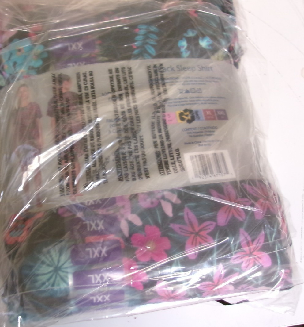 Two Pack Natori Sleep shirts Size XXL  (dress size 20) Floral print and Pink