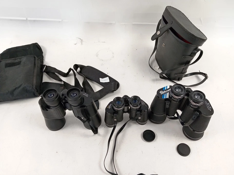 Konvolut 3 Ferngläser gemischte Marken und Zustände etc gebraucht