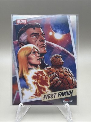 2026 Topps Finest Fantastic Four FANTASTIC FOUR First Family Insert #FF-05