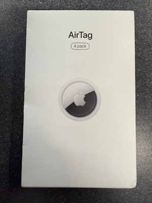 Apple AirTag 4er Pack Schlüssel verfolgen und finden, Geldbörse, Gepäck und mehr NEU Karton