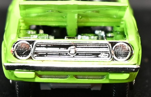 Diapet pressofuso Datsun Sunny Coupe 1200 GL verde 1:43 Yonezawa giocattoli Giappone - Foto 8 di 14