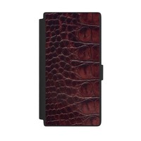 KlapphüLle FüR Samsung Galaxy S24 Ultra Animalprint Krokodil Leder