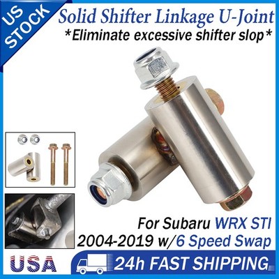 Solid Shifter Linkage U-Joint For Subaru WRX STI 6 Speed 2004-2019 Shift Repair