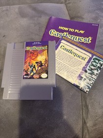 Castlequest (Nintendo Entertainment System NES Game Map & Manual Tested 🔥🔥🔥🔥