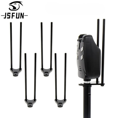JSFUN Snag Bar Snaggy Snagbar Angelgerät Karpfenangeln Rutensicherung Aluminium