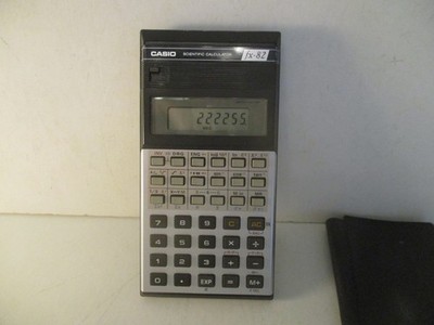Vintage Casio FX-82  SCIENTIFIC CALCULATOR - Taschenrechner - funktioniert -