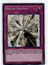 Yu-Gi-Oh 1st Edition Dig of Destiny Secret Rare #MVP1-ENS22