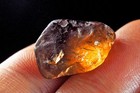 17.3Ct VVS Yellow Golden Champagne Imperial Topaz Specimen Facet Rough UYTHV178 — photo 3