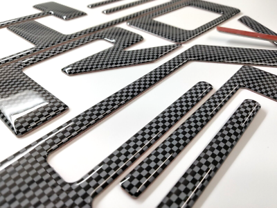 Chevrolet 3-D Urethane CHEVROLET Tailgate Lettering In Matte Black By Nox-Lux™ - Associated | 19434427 | Chevrolet - Foto 3