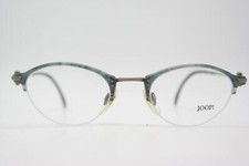 Vintage Glasses JOOP 8231 Light Blue Silver Half-Rim Eyeglass Frame