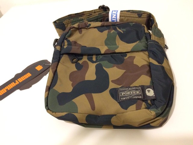 BAPE A BATHING APE Men Sling Shoulder Bag Travel Crossbody Bag Bookbag Magazine