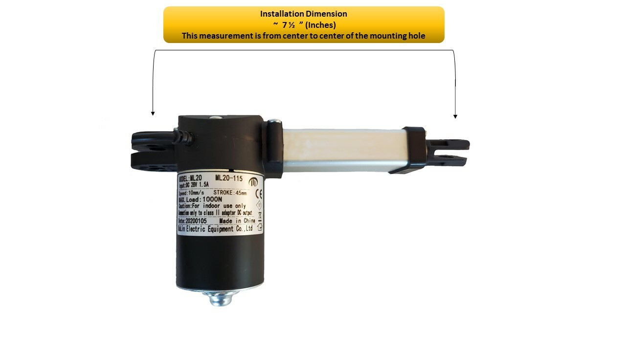 Mulin Electric Motor Actuator ML20115 Power Recliner Motor