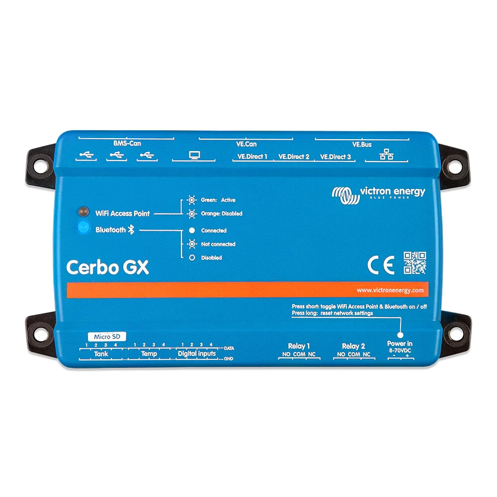 Victron BPP900451100 Cerbo GX MK2 Hardware revision 2 with two VE.Can ports