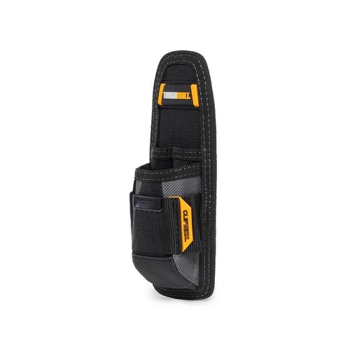 Utility Pouch, Black with 5 Pockets and Loops Including Plastic-Lined Utility - Picture 3 of 8