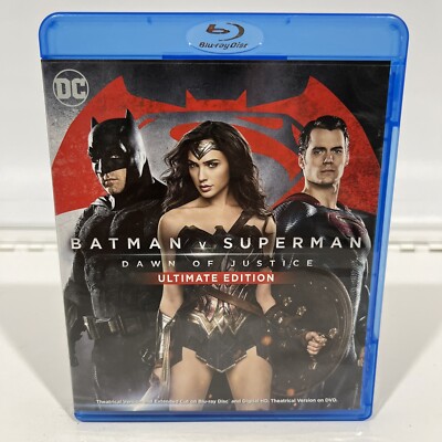 Batman V Superman: Dawn of Justice Blu-Ray | 2016 Ultimate 