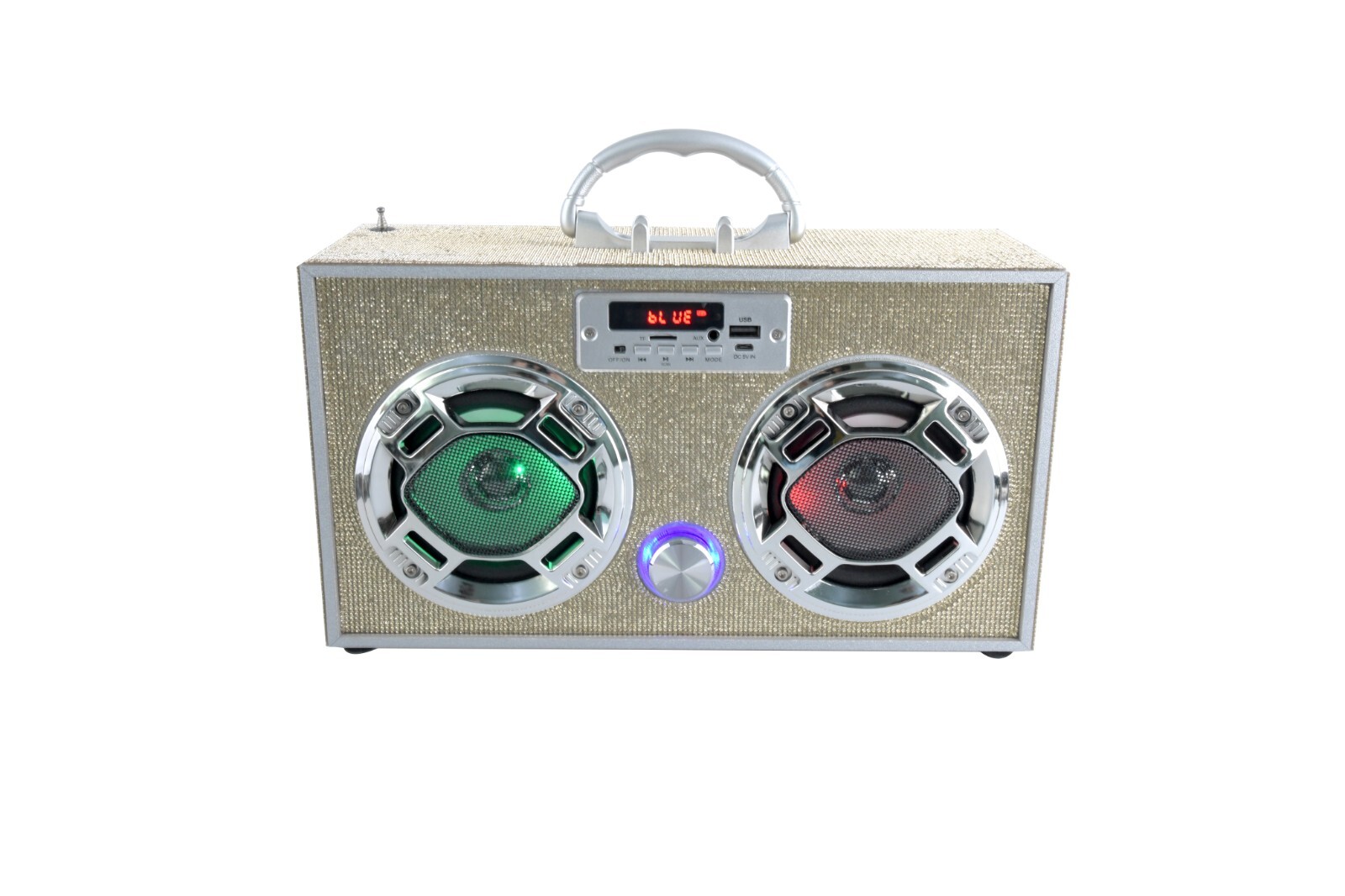 Gold Bling Wireless Boombox (BB-Gold Bling)
