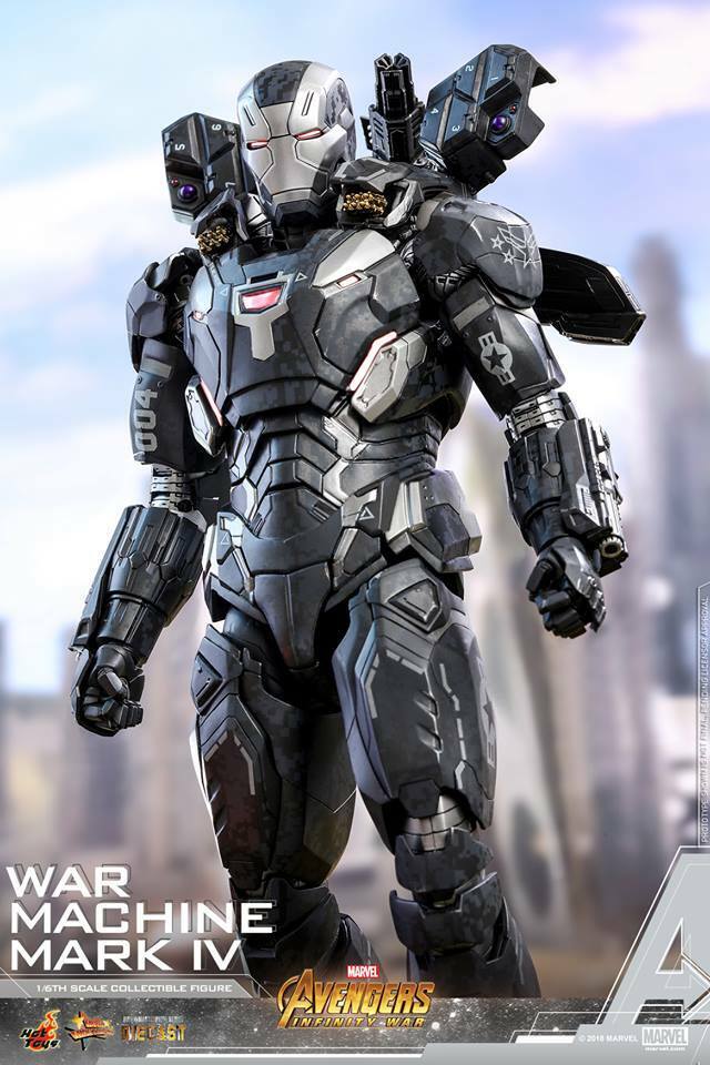 Hot Toys 1/6 MMS499D26 – Avengers: Infinity War – War Machine Mark IV IN  STOCK