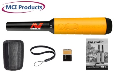 Minelab Pro-Find 35 Waterproof Metal Detector Pinpointer w/ Holster & 9V Battery